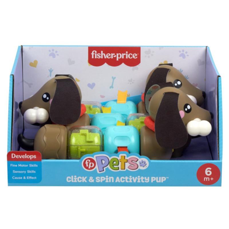 Fisher Price Click and Spin Activity Pup