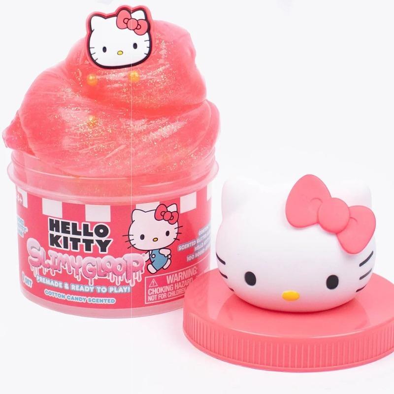 Slimy Gloop Hello Kitty Cotton Candy Slime