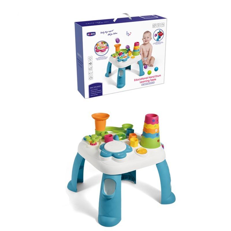 Abero Educational Hand Drum Learning Table - Multicolor