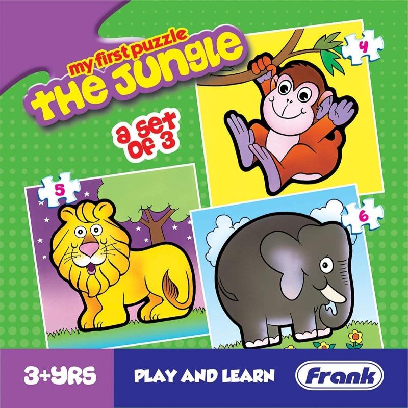Frank The Jungle Puzzle -15 Pieces