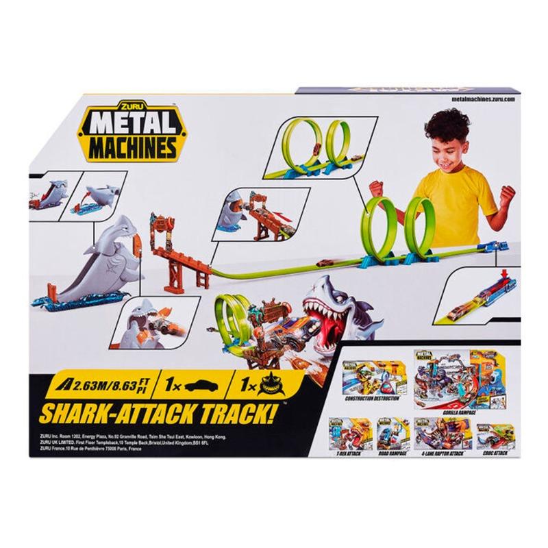 Metal Machines Shark Attack Playset