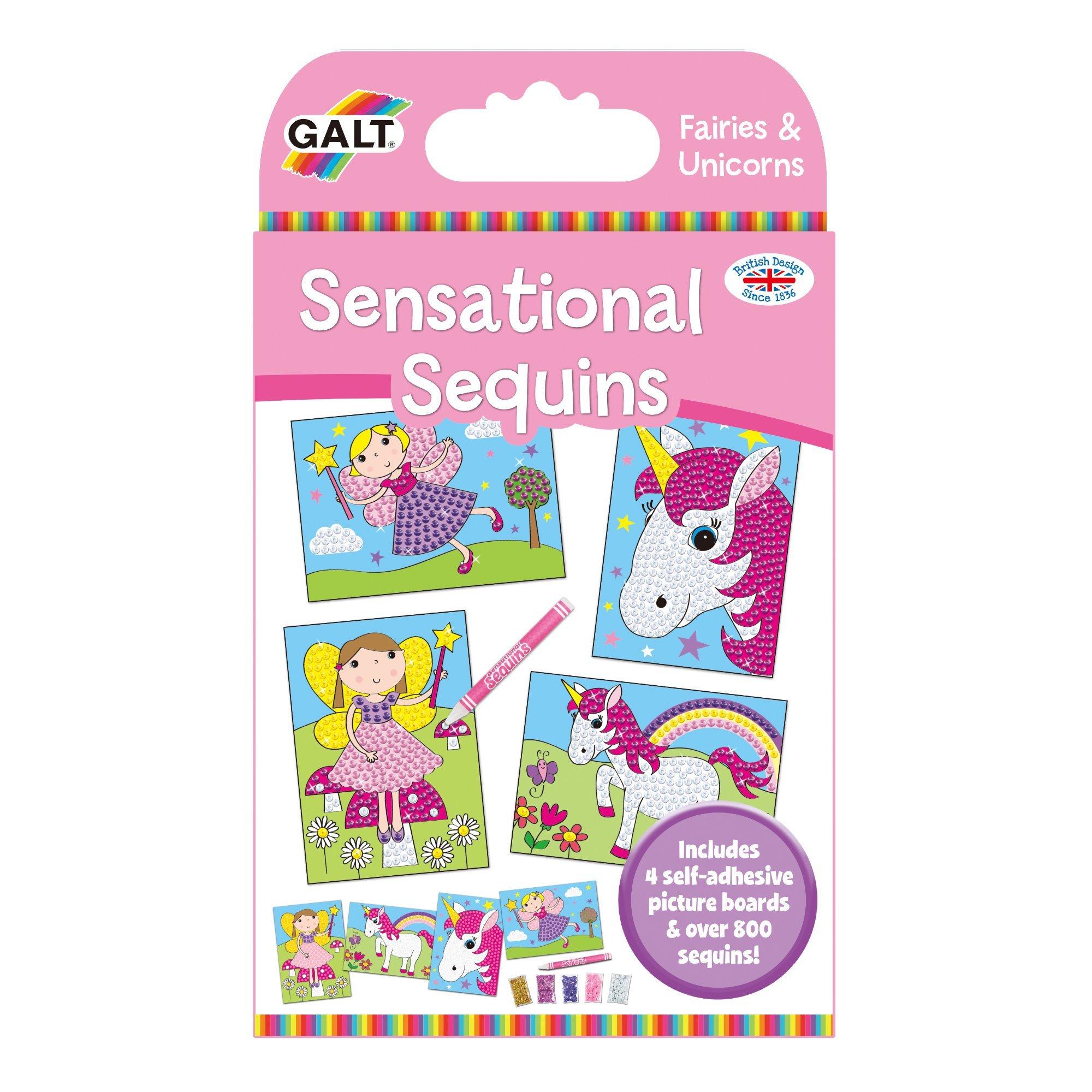 Galt Sensational Sequins Fairies And Unicorns