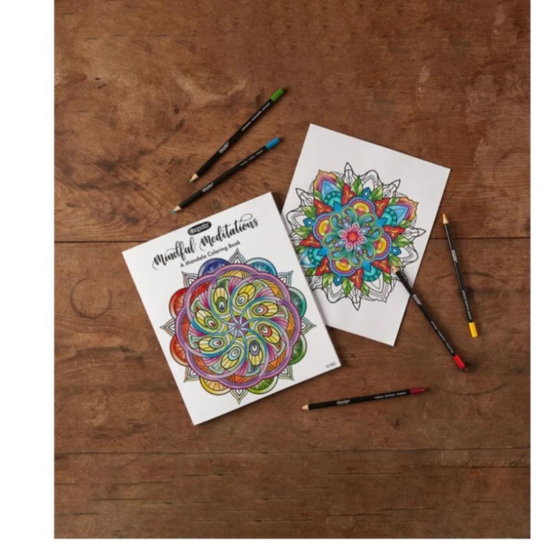 Crayola Mandela coloring book -40 sheets
