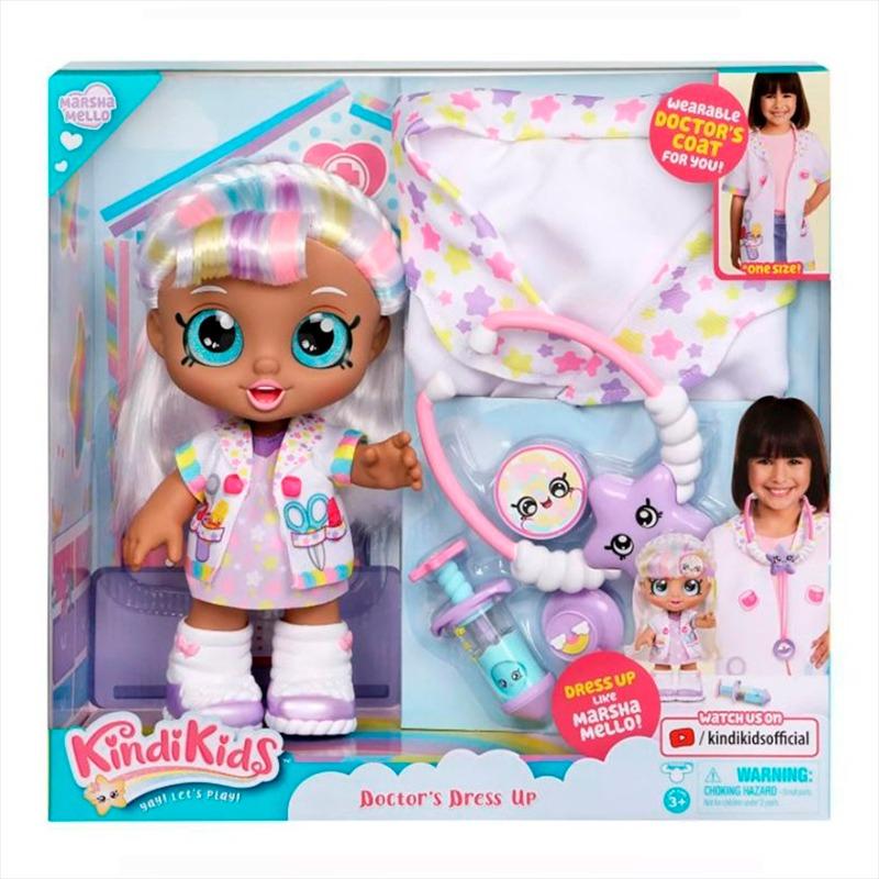 Kindi Kids Marsha Mello Doctor Dress Up Doll