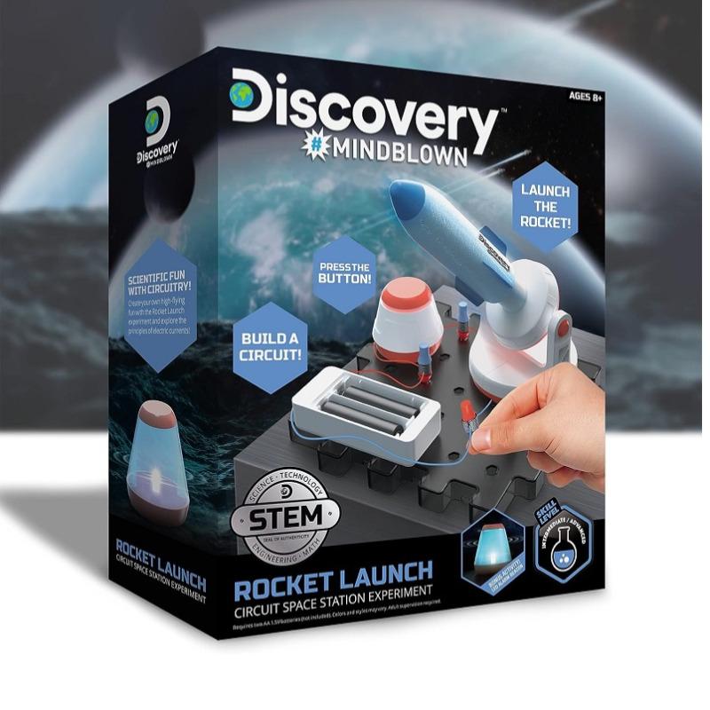 Discovery Mindblown Rocket Launch Space Station Circuitry Set