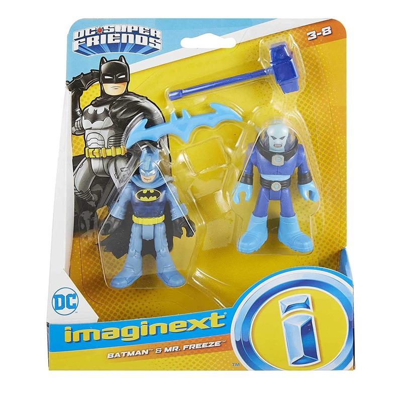 Imaginenext Super Friends Batman and The Mr Freeze Figure Set