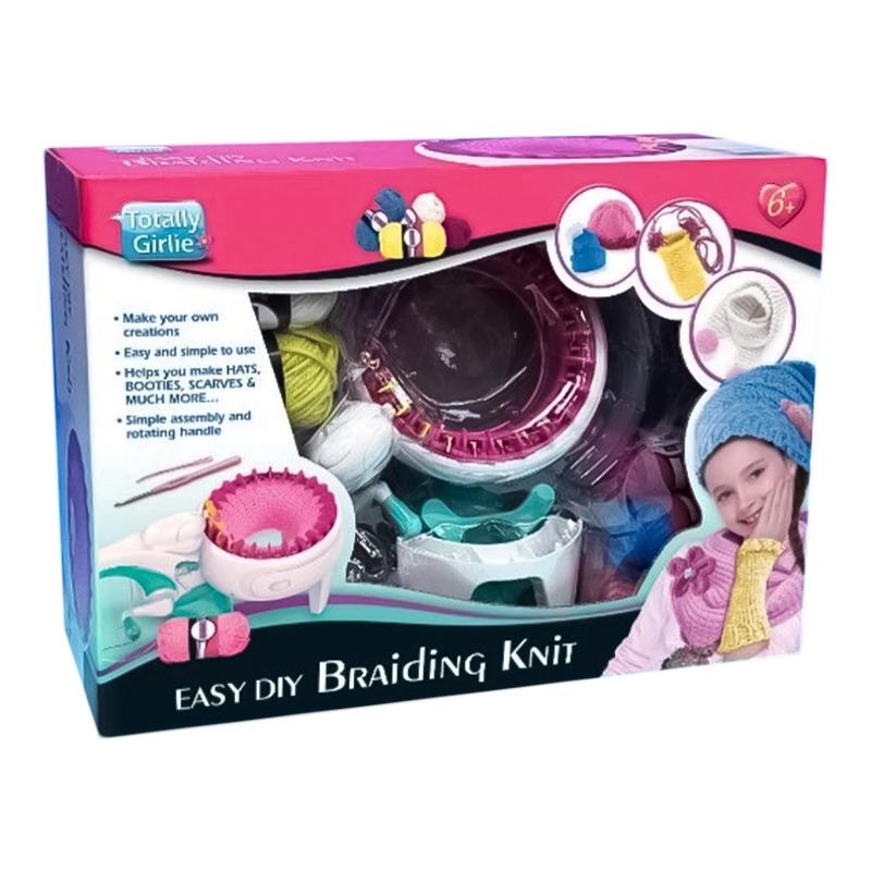Totally Girlie Braiding Knit