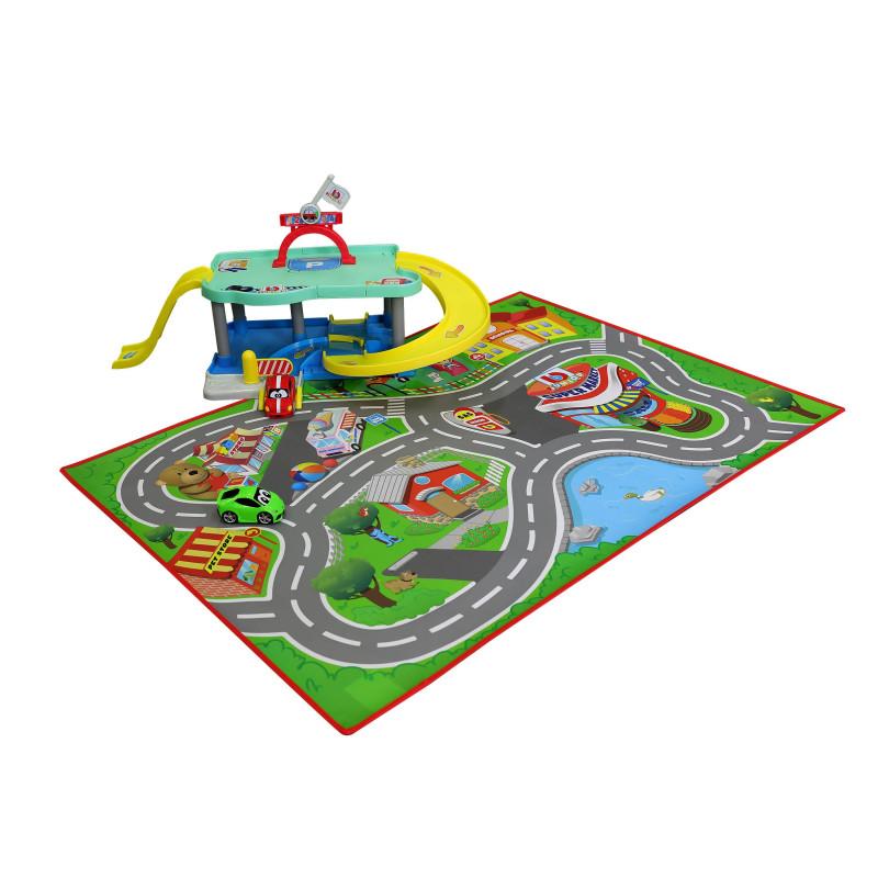 Burago -Junior playset Garage Gift Set