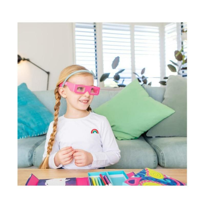 تايجر ترايب - مجموعة تلوين ثلاثية الأبعاد بألوان قوس قزح