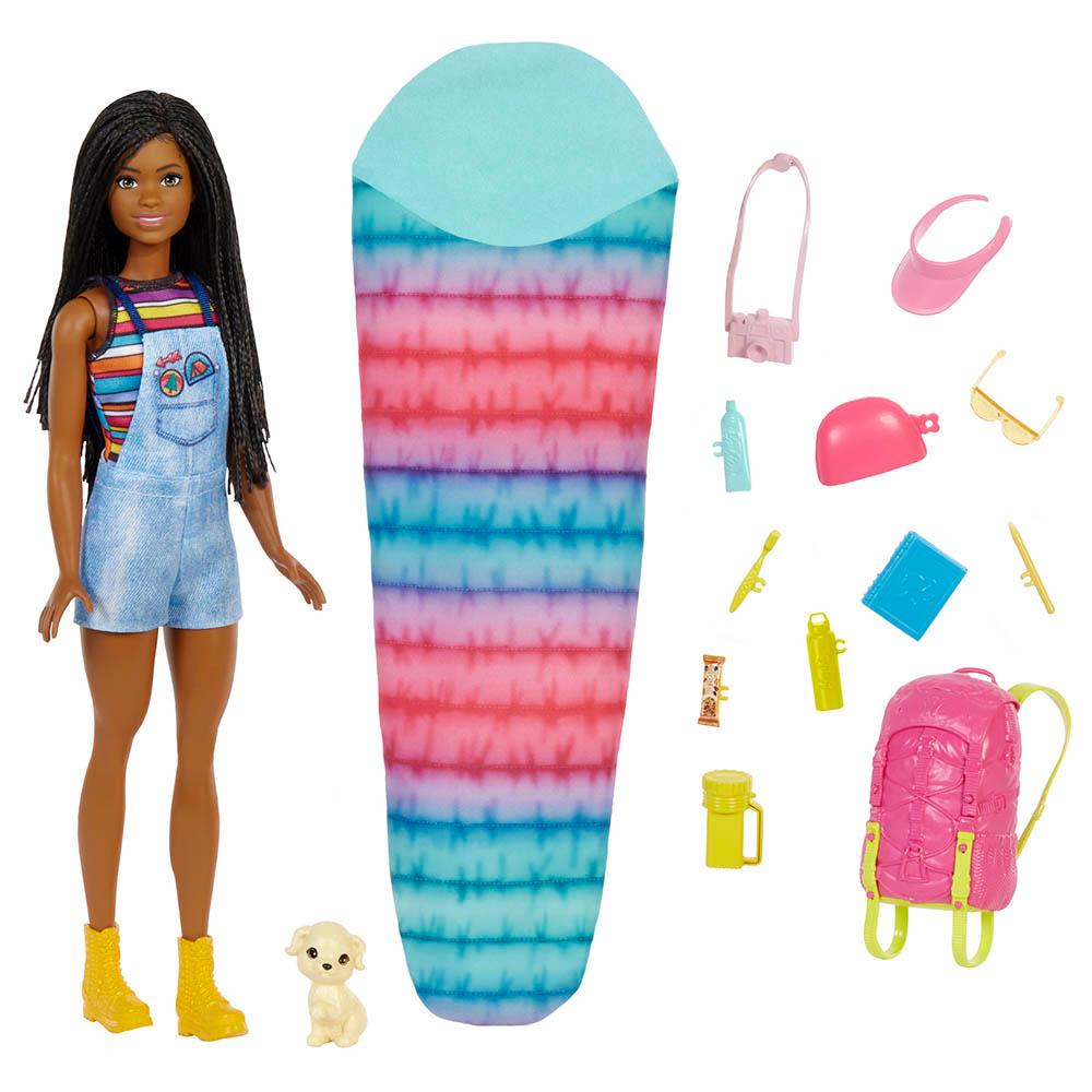 باربي - دمية التخييم مع الملحقات