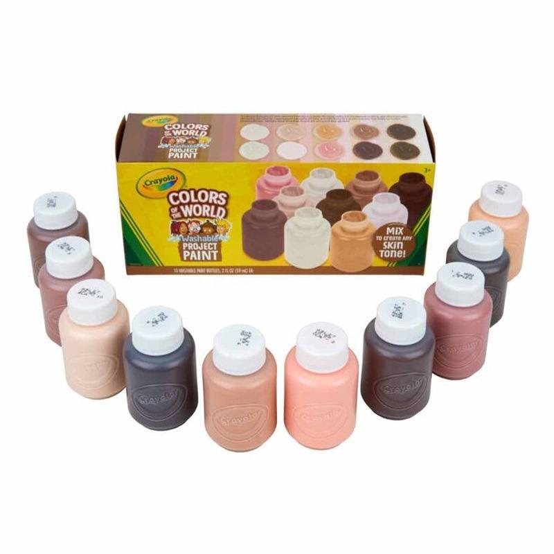 Crayola Colors Of The World Washable Paint - 10 Count