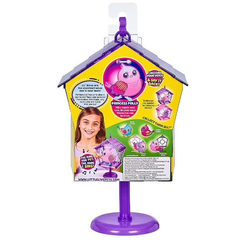 Little Live Pets Lil Bird And House - Princess Polly