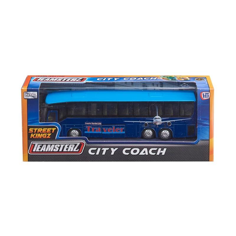 Teamsterz Street Kingz Toy Model Coach City Bus