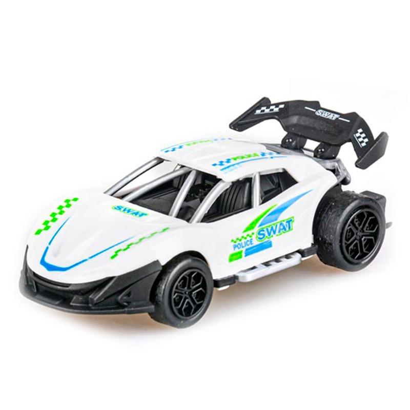 سيارات الشرطة رايسنغ سوات - لون أزرق وأبيض