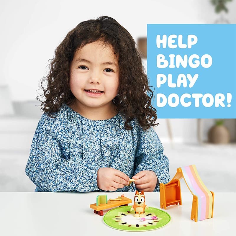 Bluey Mini Playset With Figure - Bingos Playroom