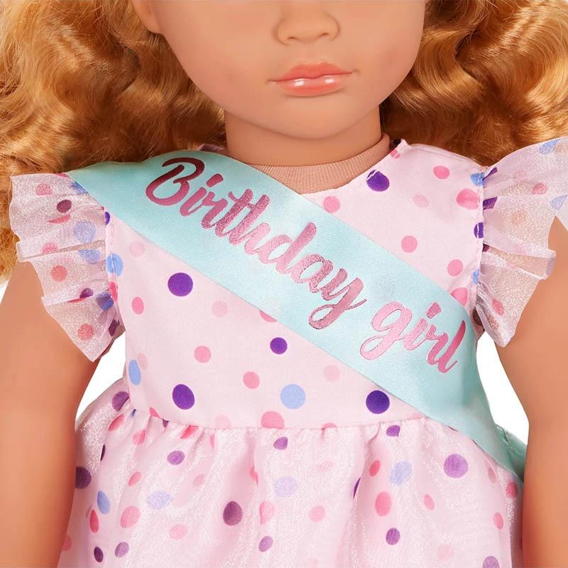 Our Generation Esme 18-inch Doll with Birthday Party Dress