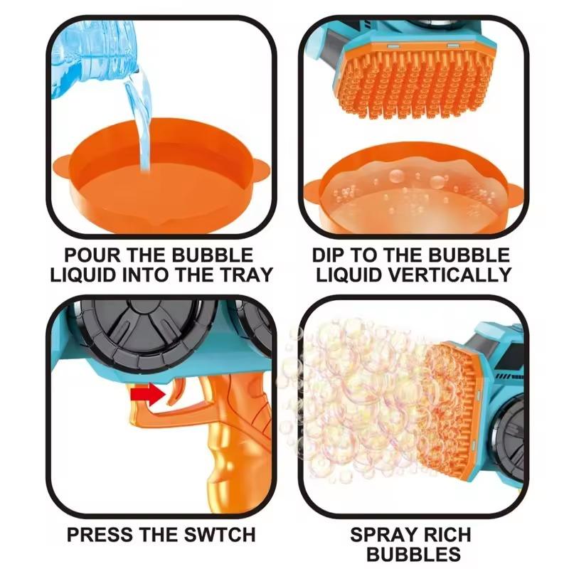 Bubble Machine Gun - Blue