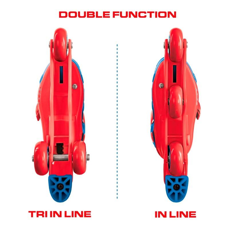 Mondo Spiderman Triple Skate Roller