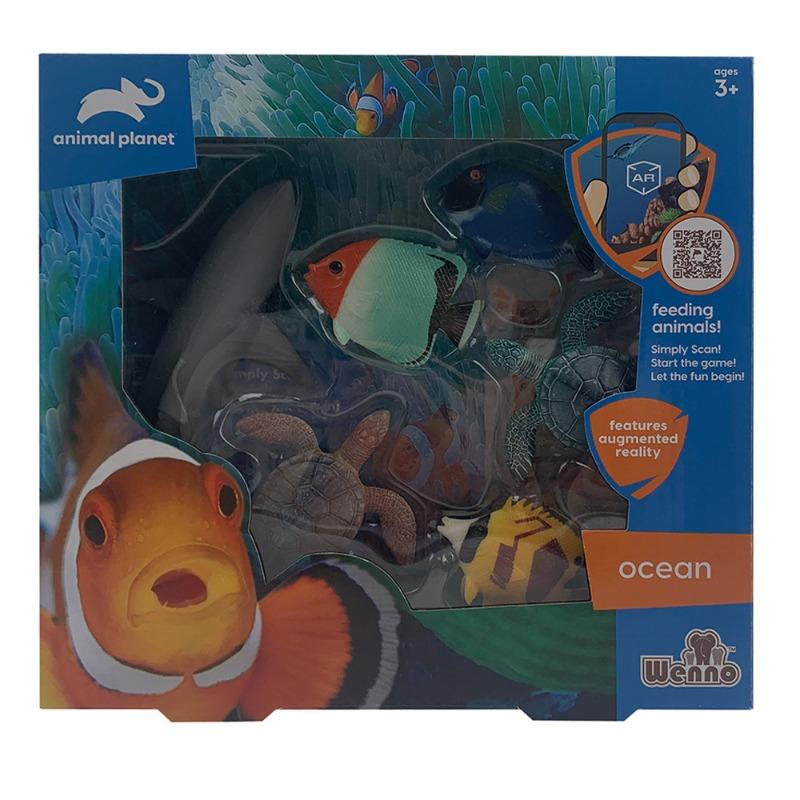 Ocean animal in window box 6 pcs.