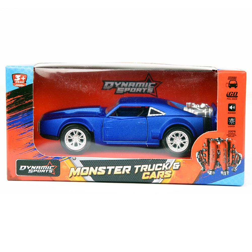 Dynamic Sports 1:36 Light And Sound Diecast American Muscle Cars