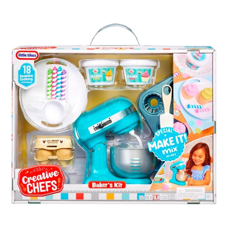 ليتل تايكس - مجموعة لعب أدوات صنع الكيك الابداعية