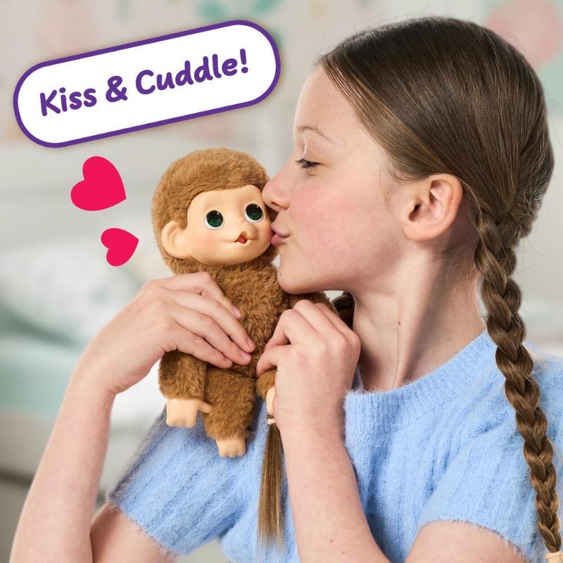 Little Live Pets – My Baby Monkey Minis Pepi Peach (Single Pack)