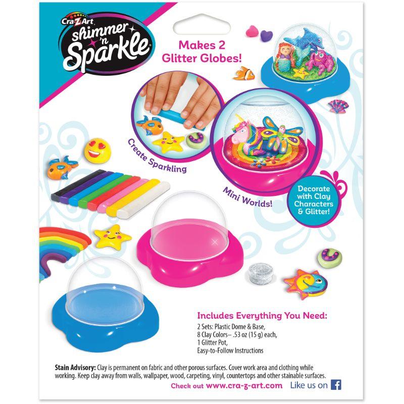 Cra-Z-Art Shimmer N Sparkle Glitter Snow Globes