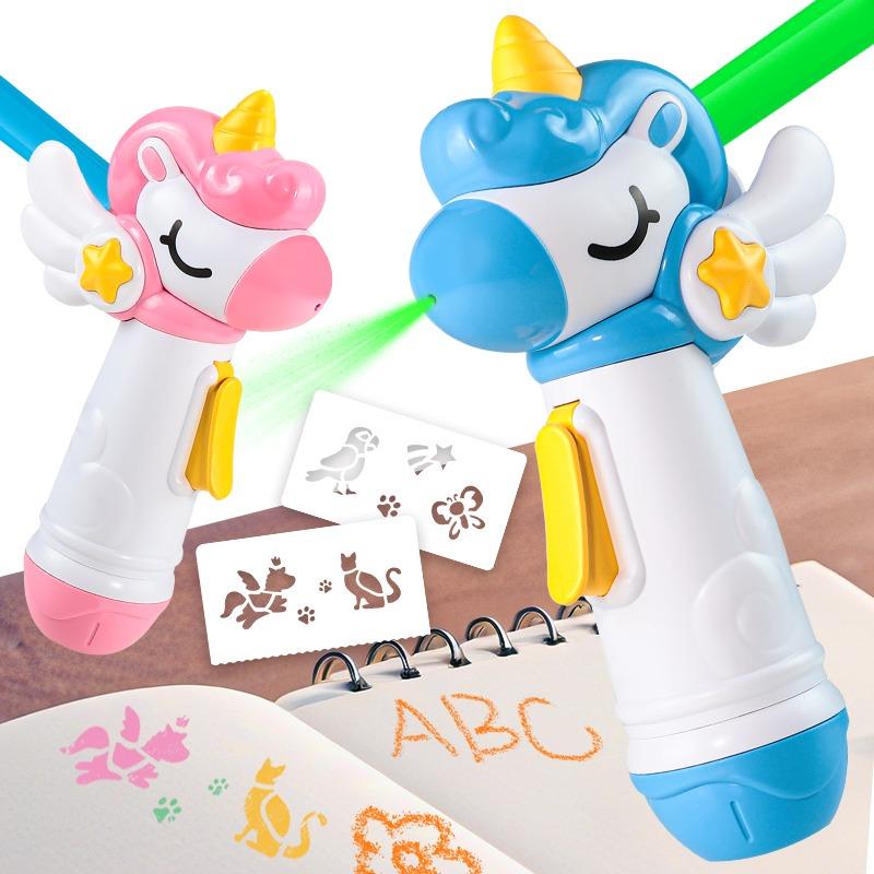Airbrush Graffiti Kit - DIY Art & Craft Set Blue