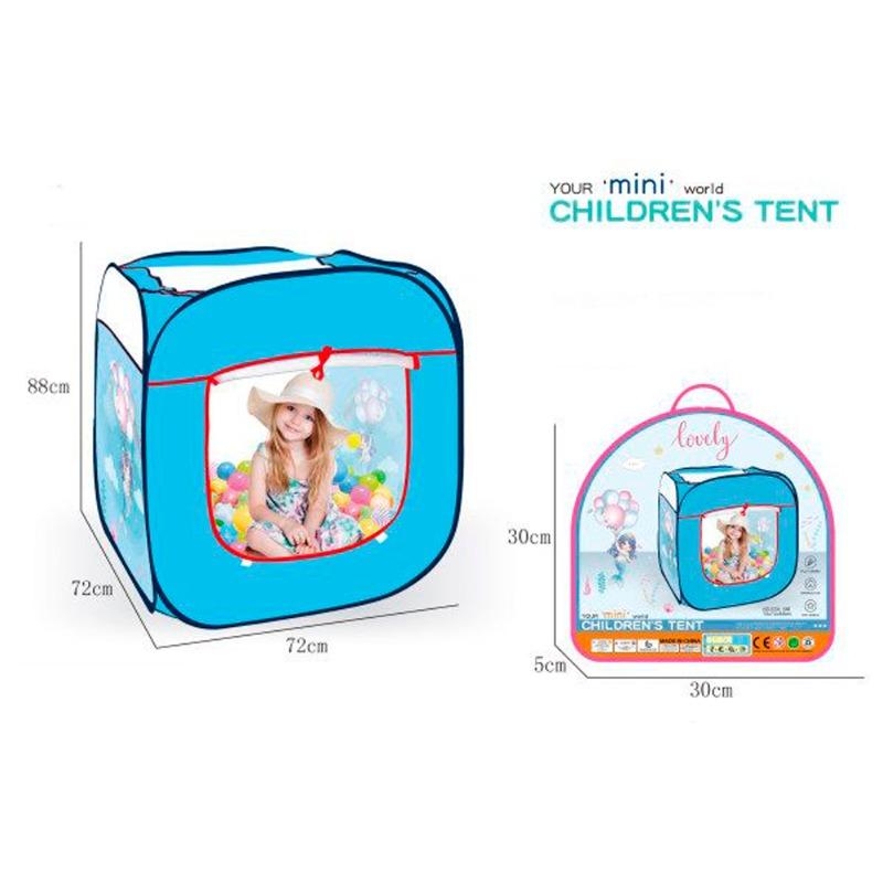Disney Childrens ٍSpace Square Tent With 100 Balls