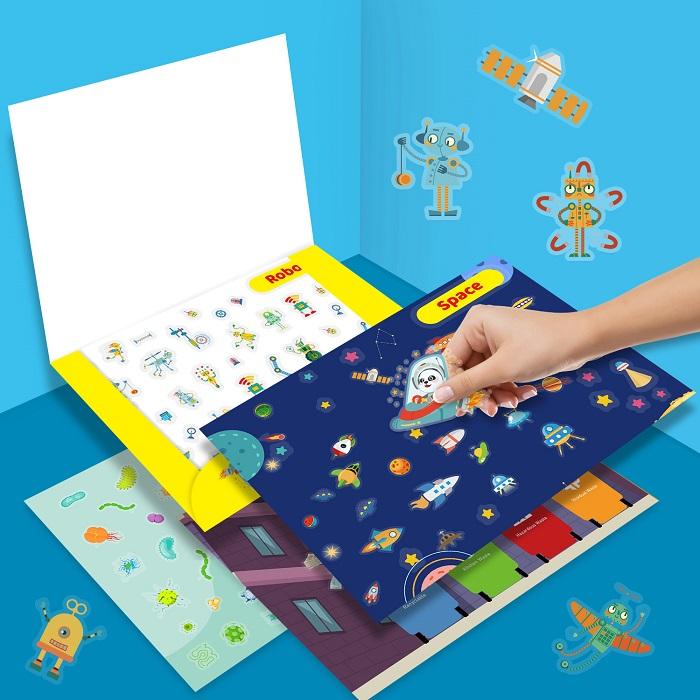 Sciences Stickers Set