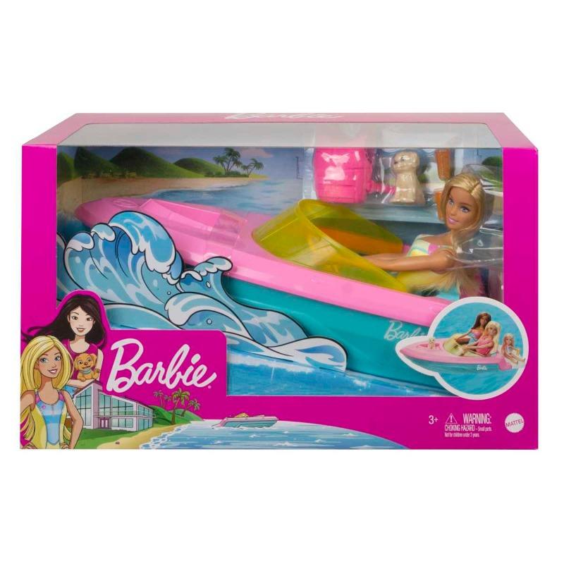 Barbie Floating Adventure Boat Playset.