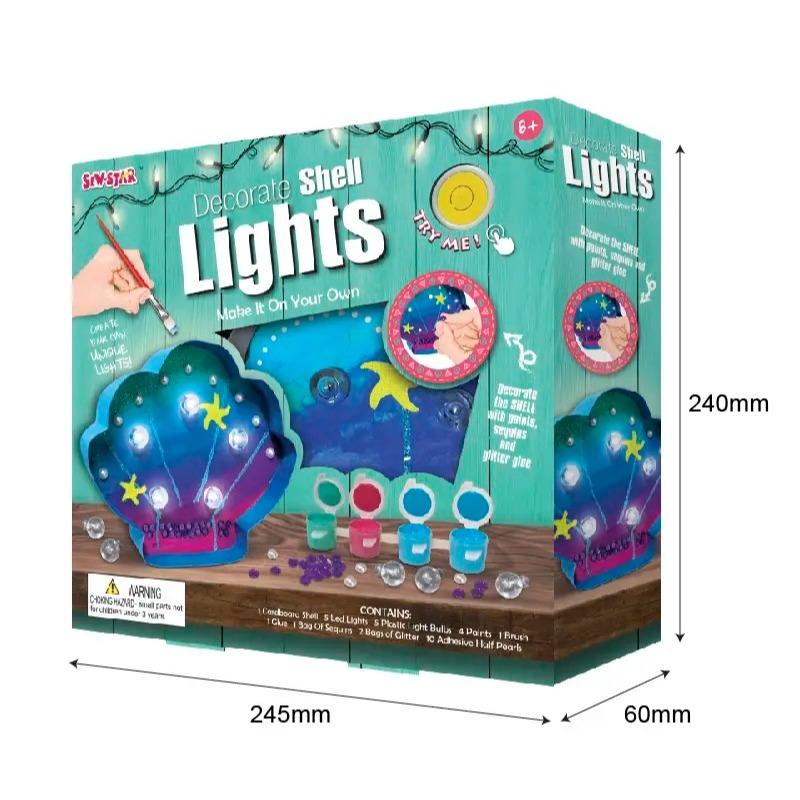 Sew Star Decorate Your Own Shell Lights kit