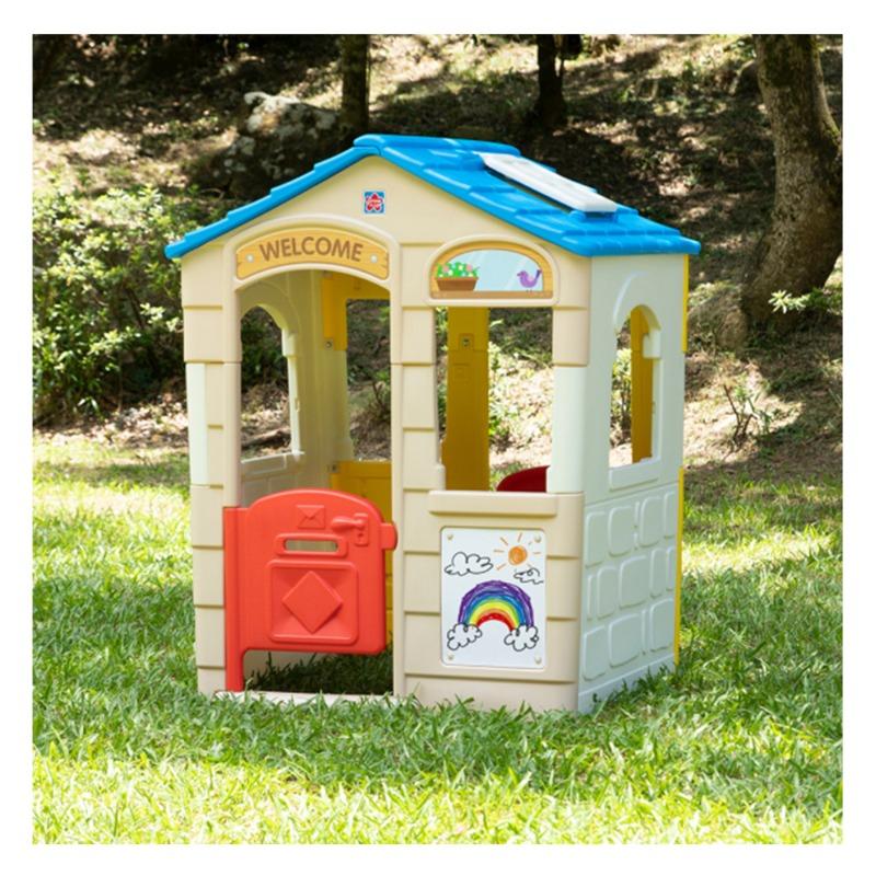 جرو إن أب 2 في 1 مركز الحيوانات الأليفة وبيت اللعب