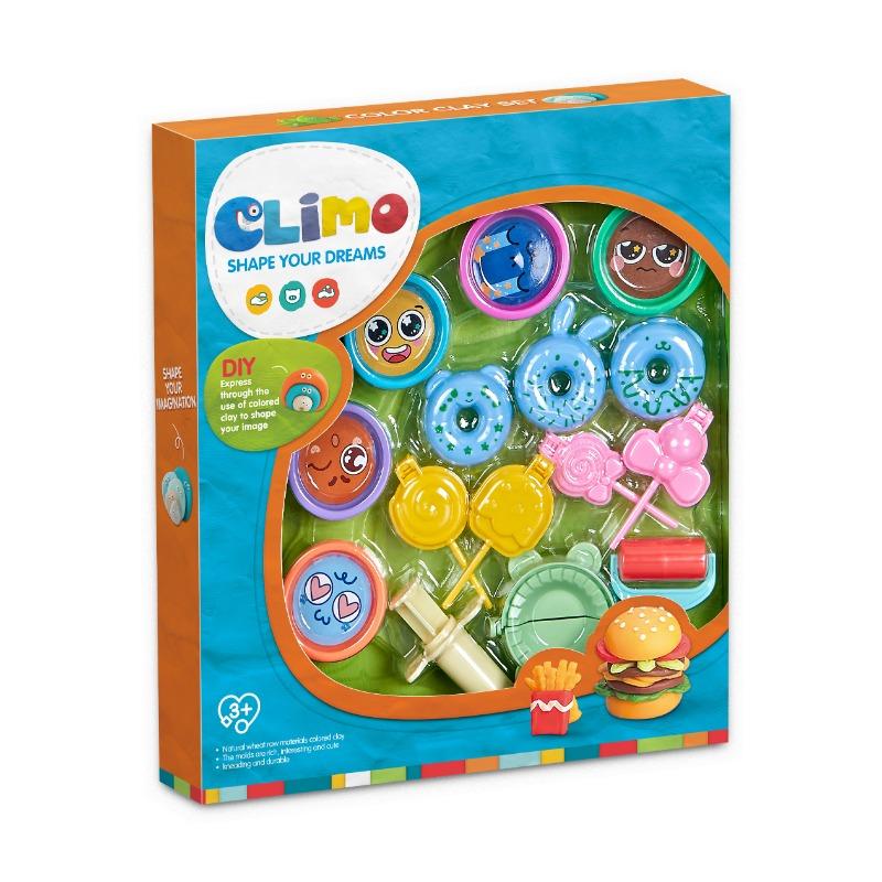 Climo - Color Clay Candy Play Set 15pcs