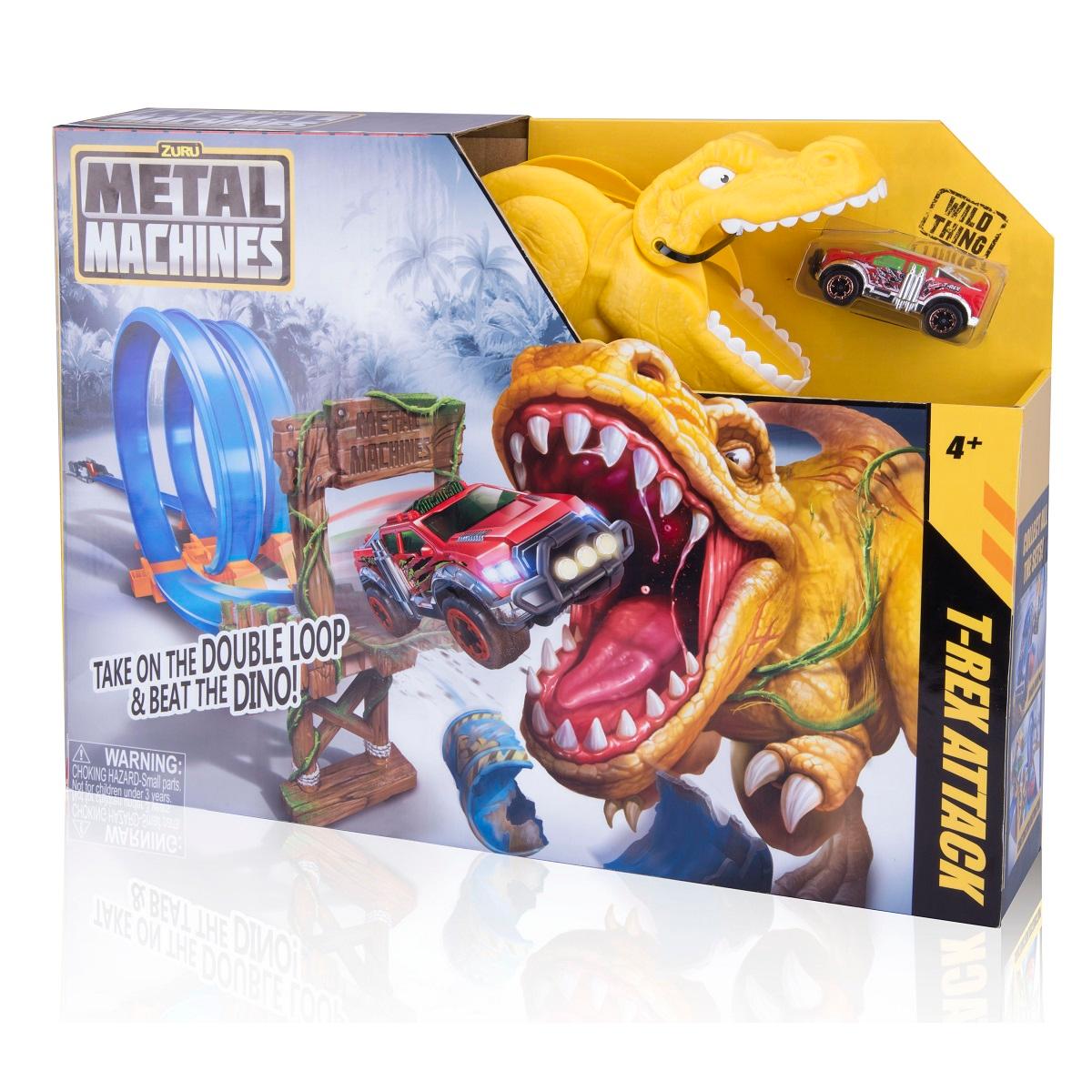 Metal Machines T-Rex Attack Playset