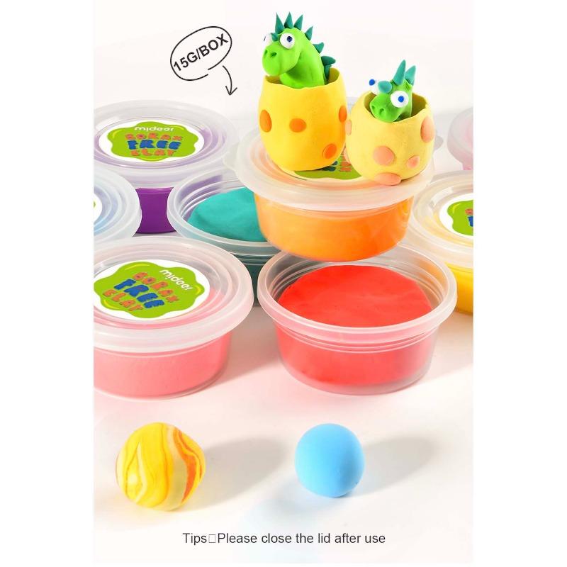 Mideer Borax Free Clay - 36 Colors