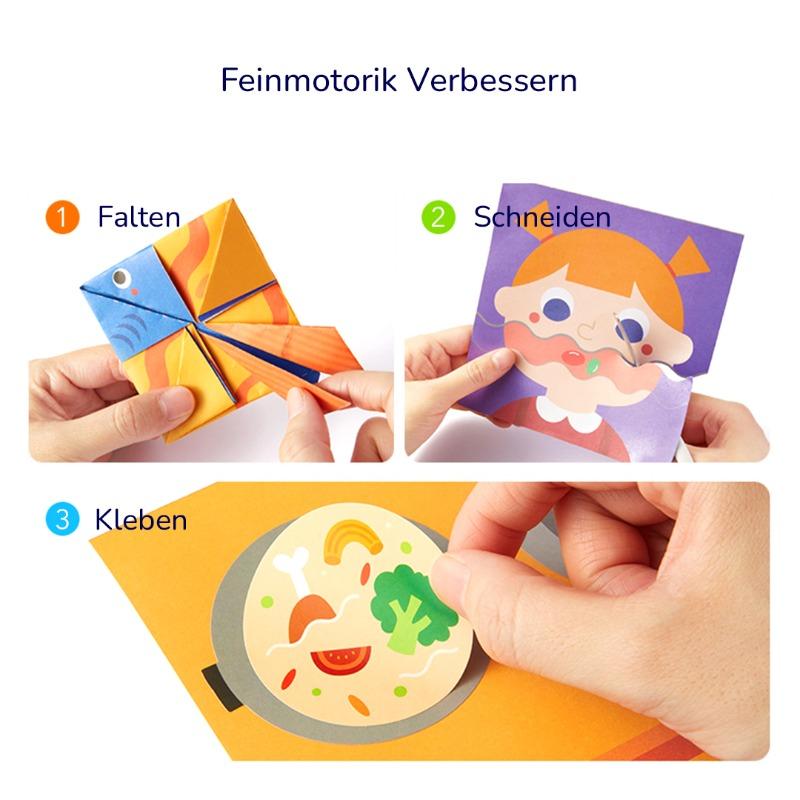 Mideer Level Up Brain Gamebook - Let's Cut Paper Level 3