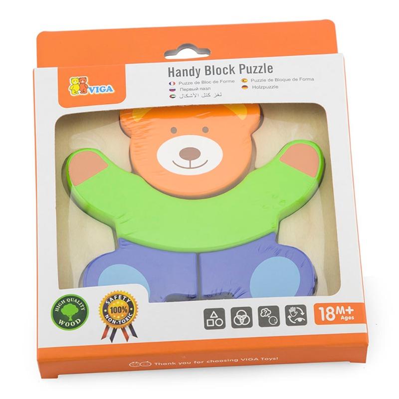 فيجا - بازل المكعبات تصميم دب