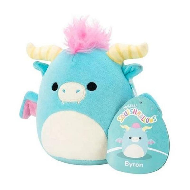 Squishmallows Byron Aqua Blue Dragon Little Plush – 5 Inch