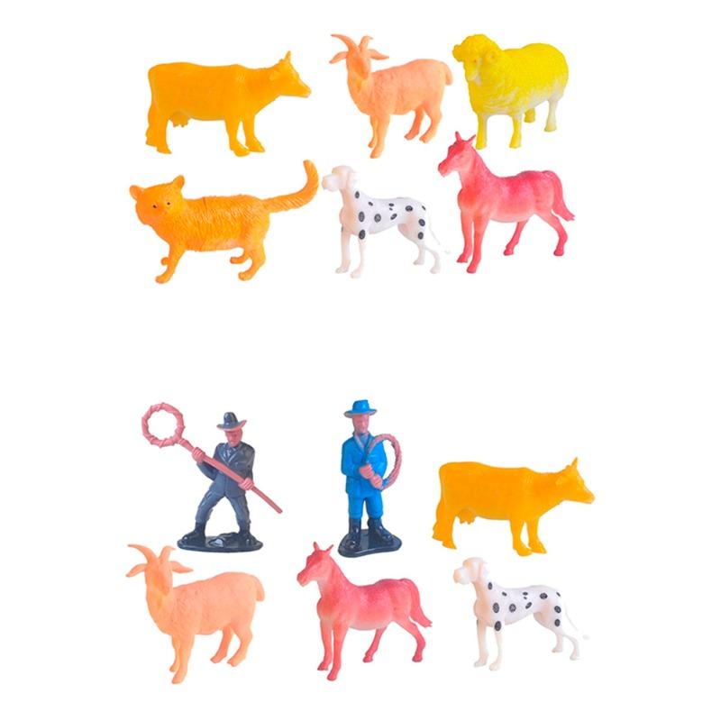 PowerJoy Farm Animals 4 Inch 6 Piece Set