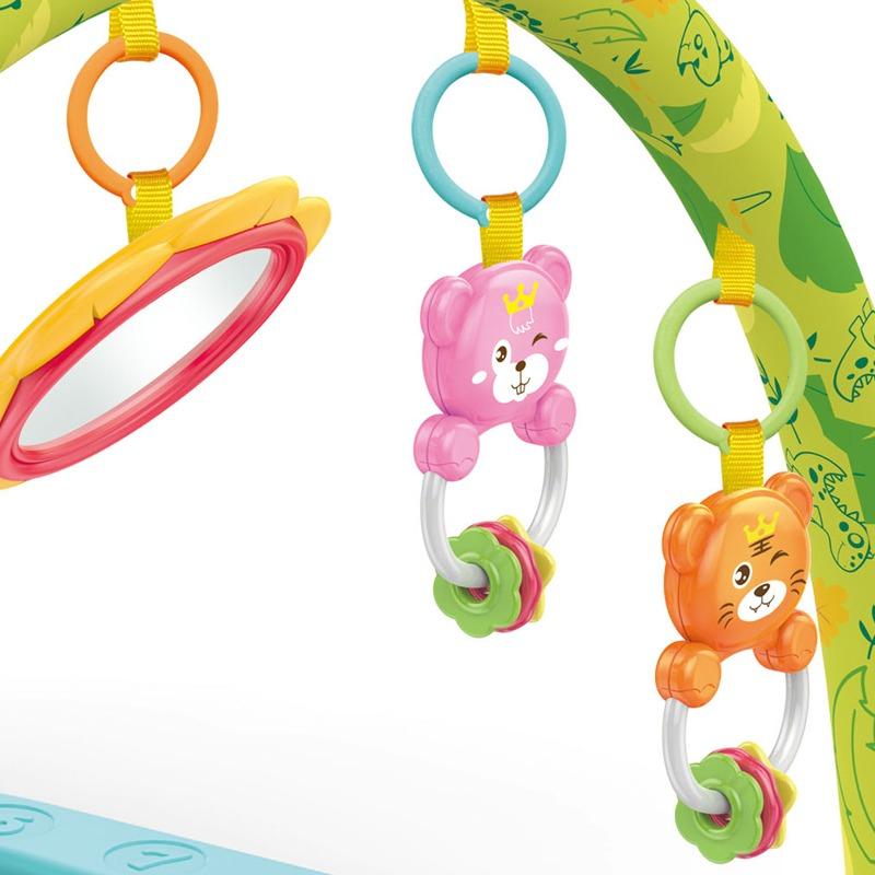 Kikibebe Dinosaur Piano Play Gym – Blue