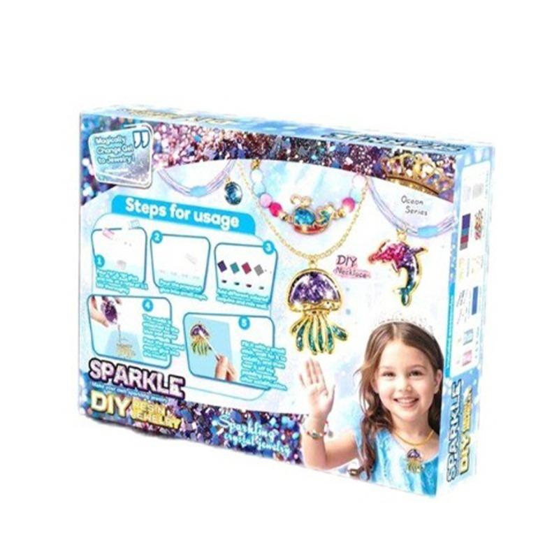 سباركل - مجموعة صنع مجوهرات الريزن اليدوية
