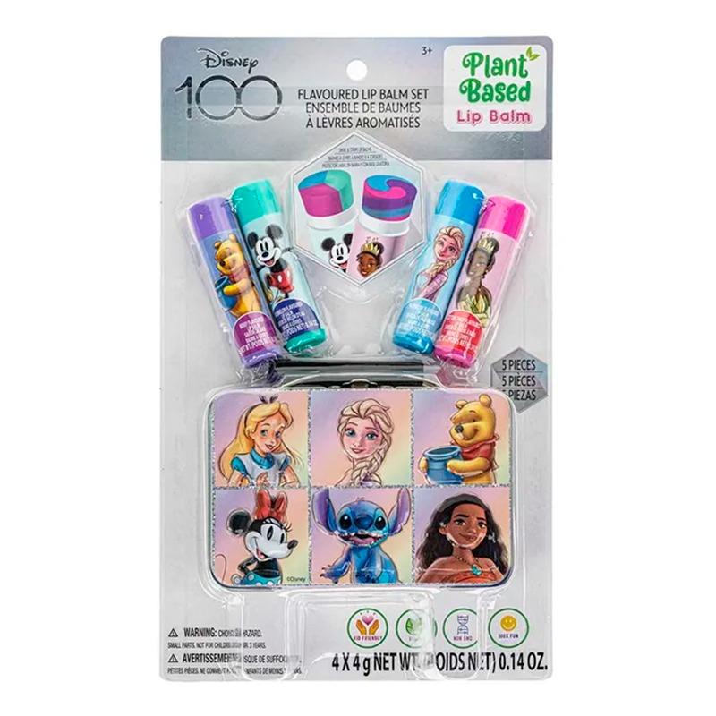 Townley Girl Disney Lip Gloss Set in Different Flavors - 4 Pieces