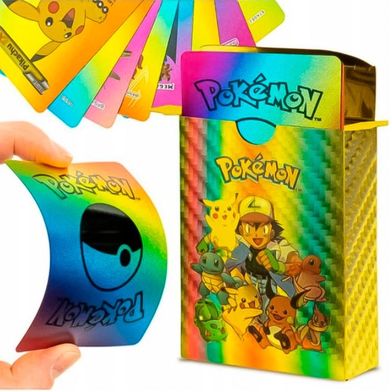 Pokemon Golden Playing Card Game Multishapes