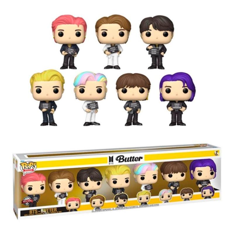 Funko Pop BTS Butter 7 Pack Figures