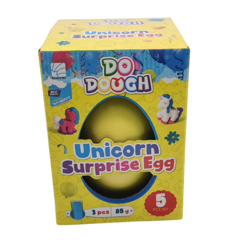 Do Dough - Unicorn Surprise Egg Set of 5 Pcs - Assorted