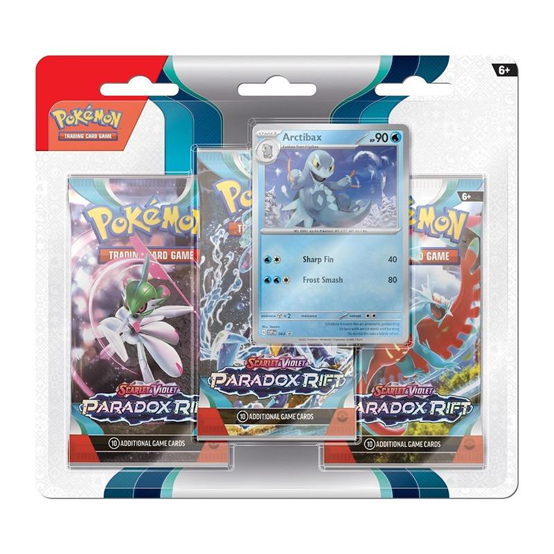 Pokémon Trading Card Game Scarlet & Violet 4 Paradox Rift 3P Blisters