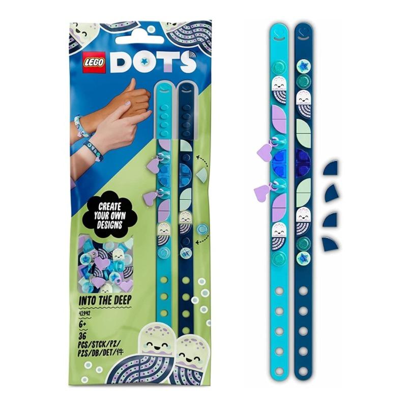 LEGO DOTS Into the Deep Bracelets with Charms 41942