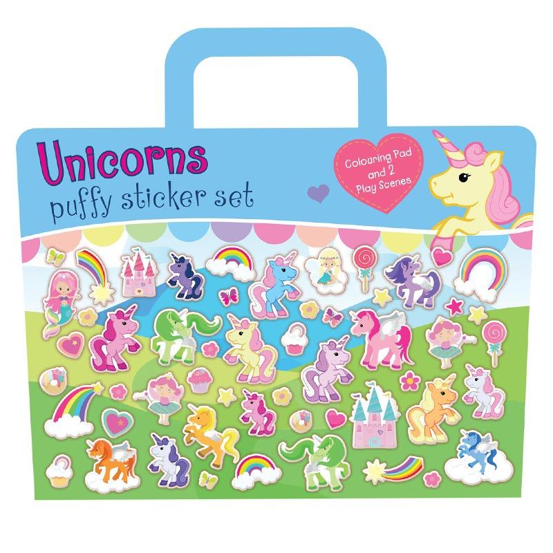 مجموعة ملصقات اليونيكورن
