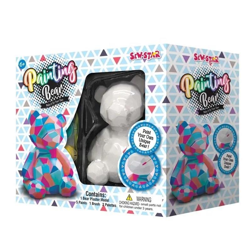 Sew Star Painting Bear Plaster Coloring Set
